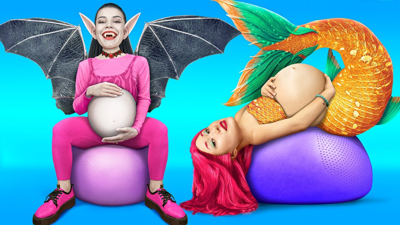 Vampire Enceinte VS Sirène Enceinte