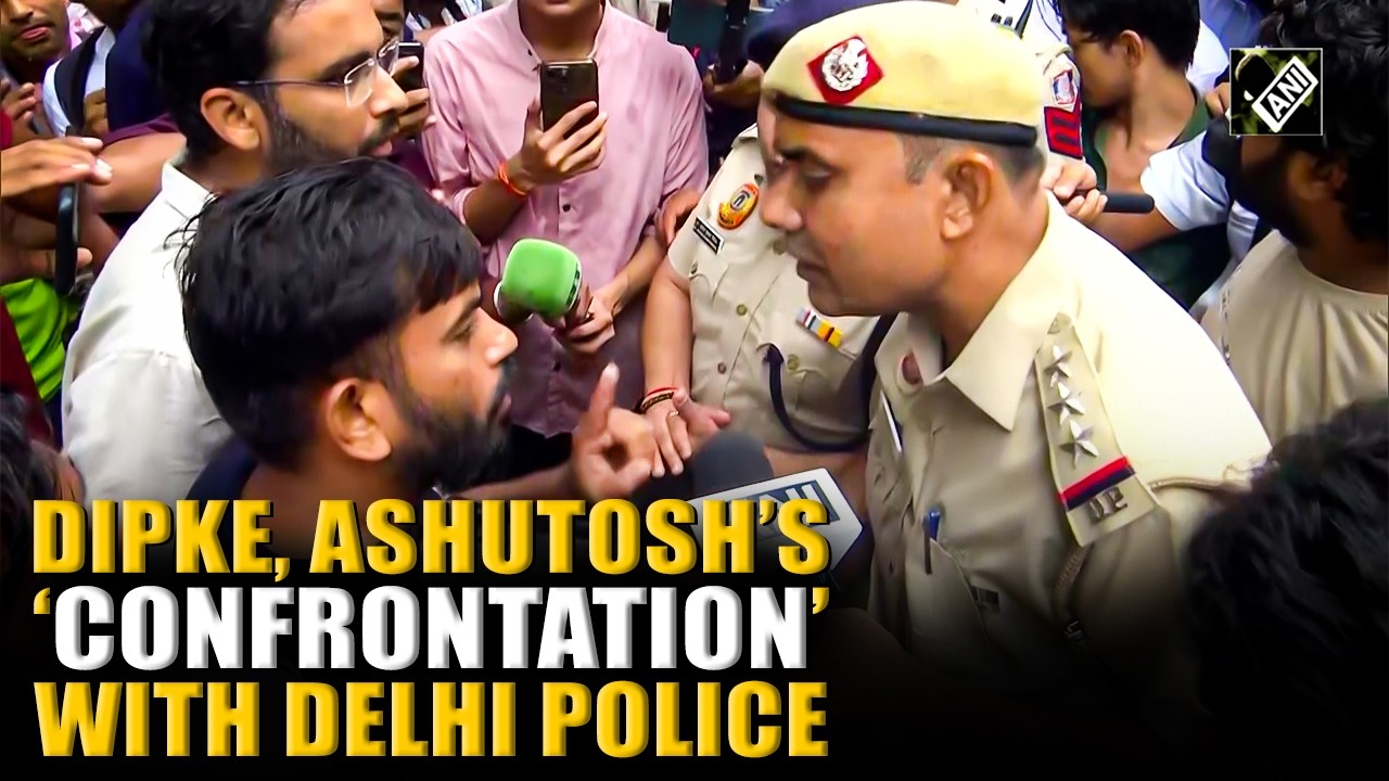 Abhijeet Dipke, Ashutosh Ranka&rsquo;s face-off with Police as CJP continues protest at Jantar Mantar