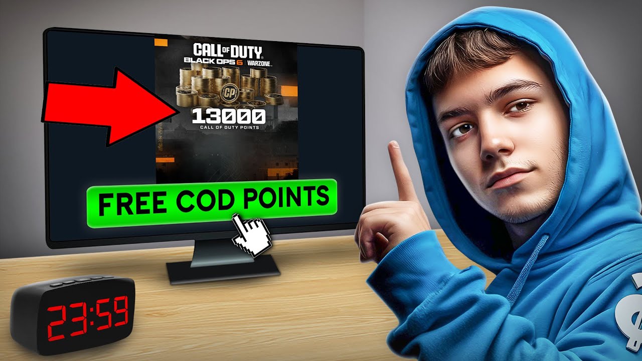 How to Get FREE COD POINTS in Black Ops 6/Warzone 2025 ✅ THOUSANDS OF POINTS FOR FREE