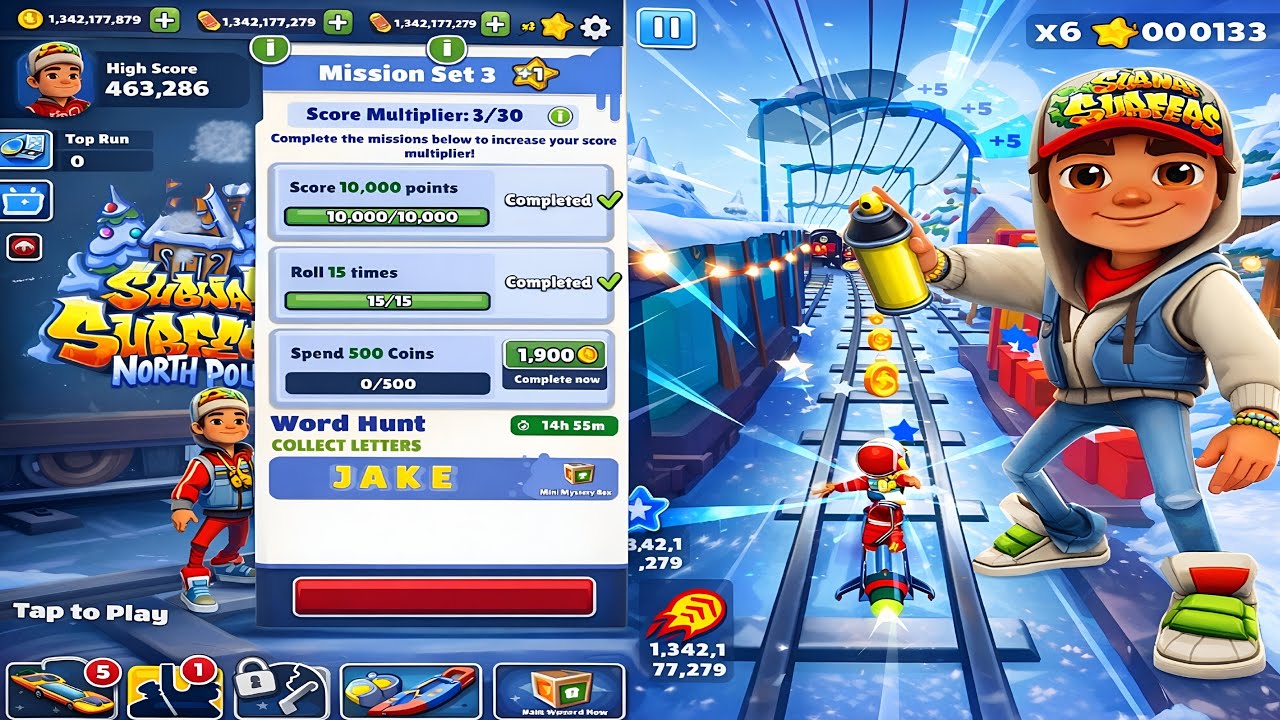 subway surfers : 👍 stream 