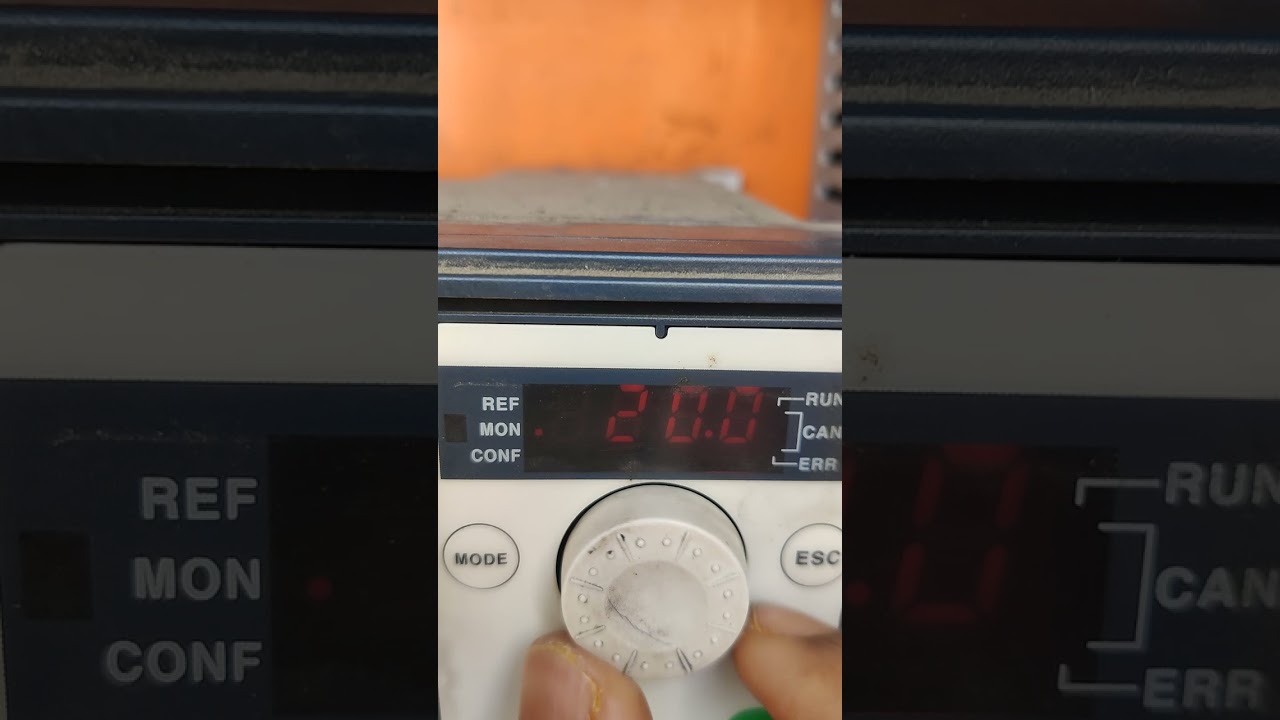 Schneider VFD ATV312 - How to change Speed reference. #vfd #schneider