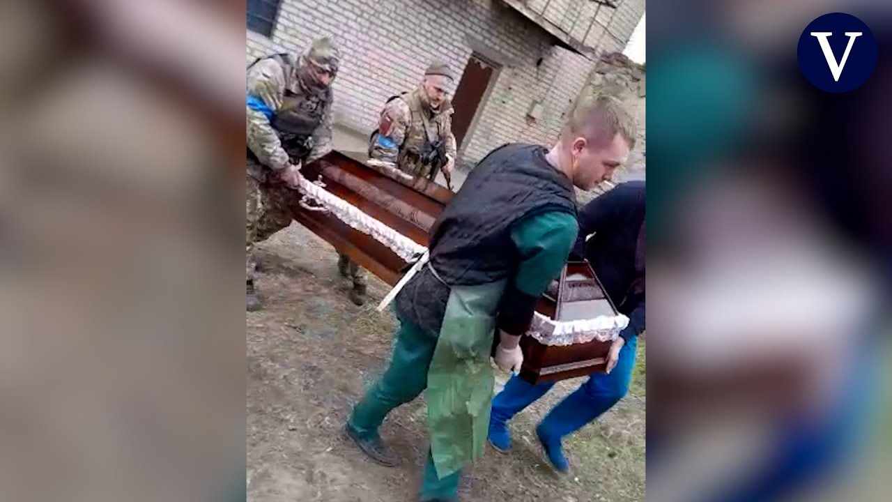 Andriy busca el cuerpo de Dima en la morgue de Mikolaiv