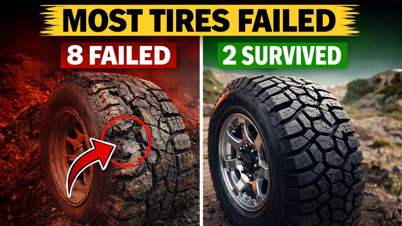 I Tested & Destroyed 10 All-Terrain Tires, 30,000 Miles — 8 Failed Miserably