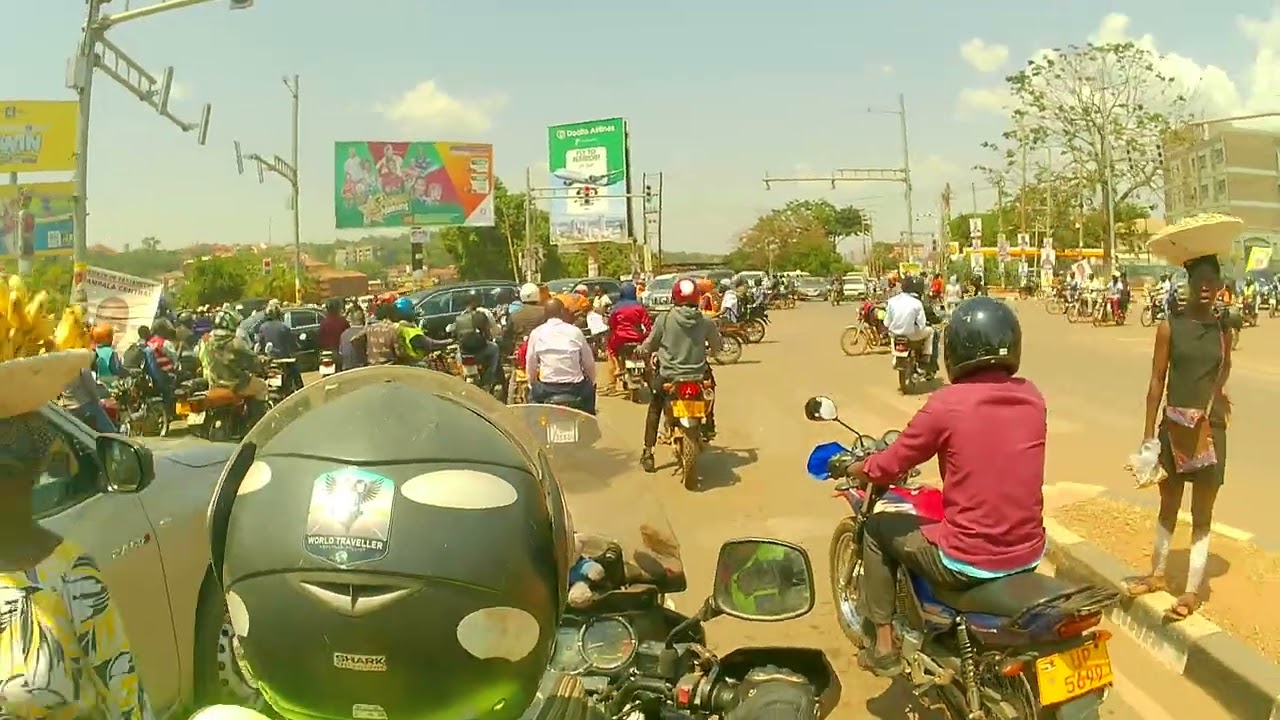 Visiting Uganda. Kampala