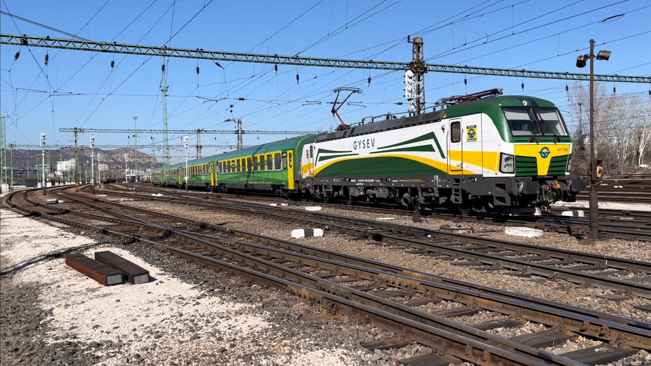 Vonatok Kelenföldön/Trains at Kelenföld 13.02.22