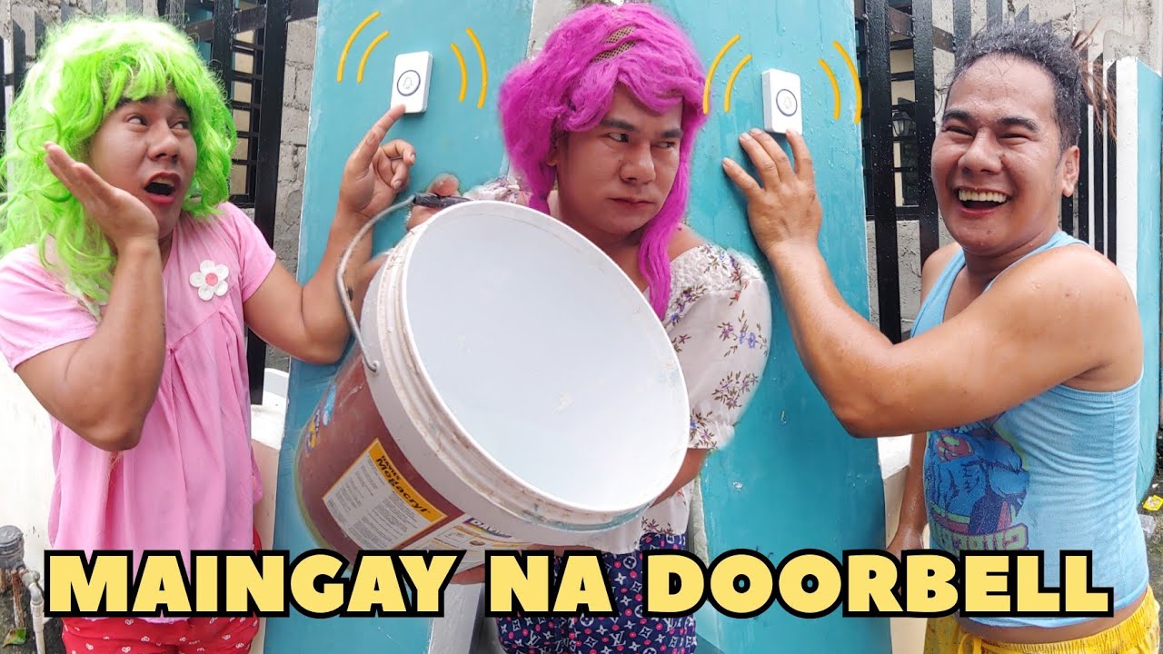 Pinindot ni Boyong ang Doorbell | Madam Sonya Funny Video