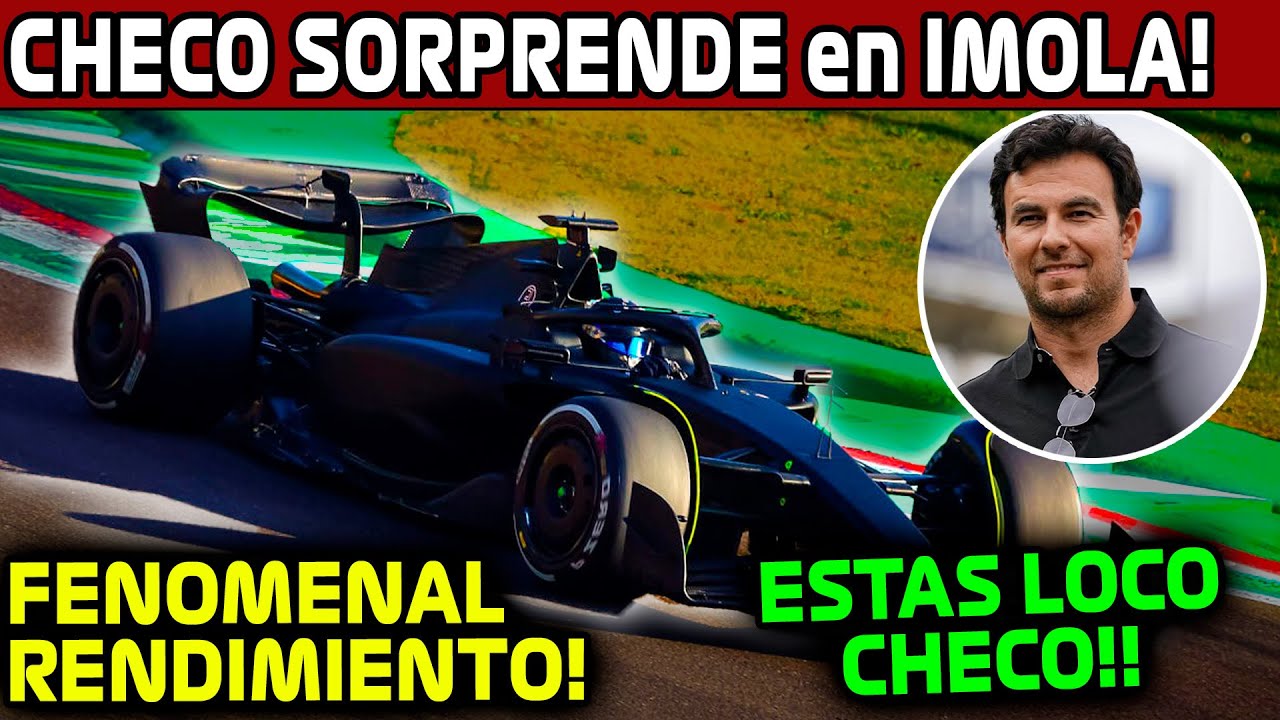 CHECO SORPRENDE en SU PRIMER DIA de TEST con CADILLAC!! 