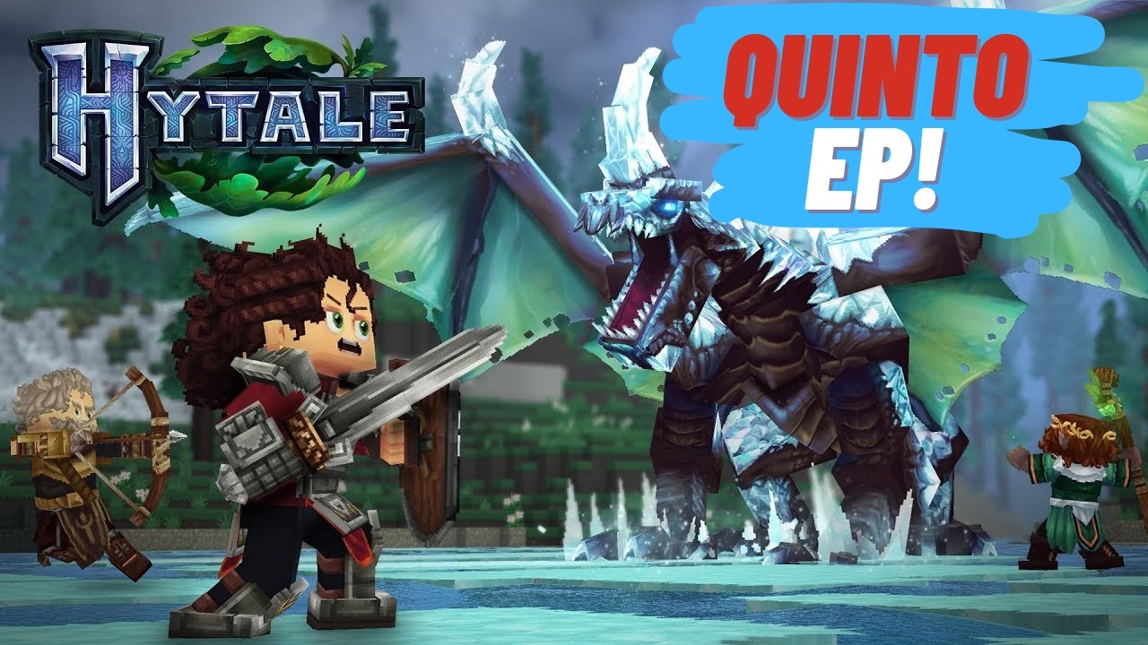 Hytale #05 Explorando as cavernas!!!!