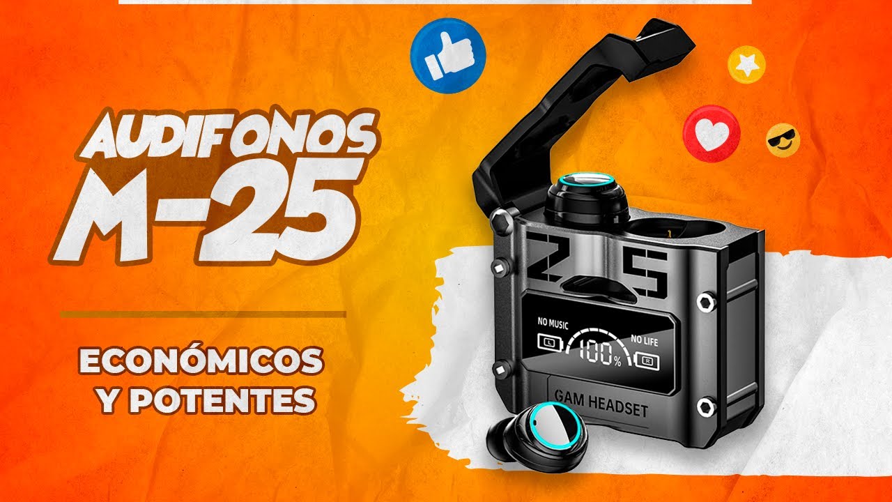 Los AURICULARES gamer MÁS BARATOS de ALIEXPRESS 😨 //Review Audífonos bluetooth M25