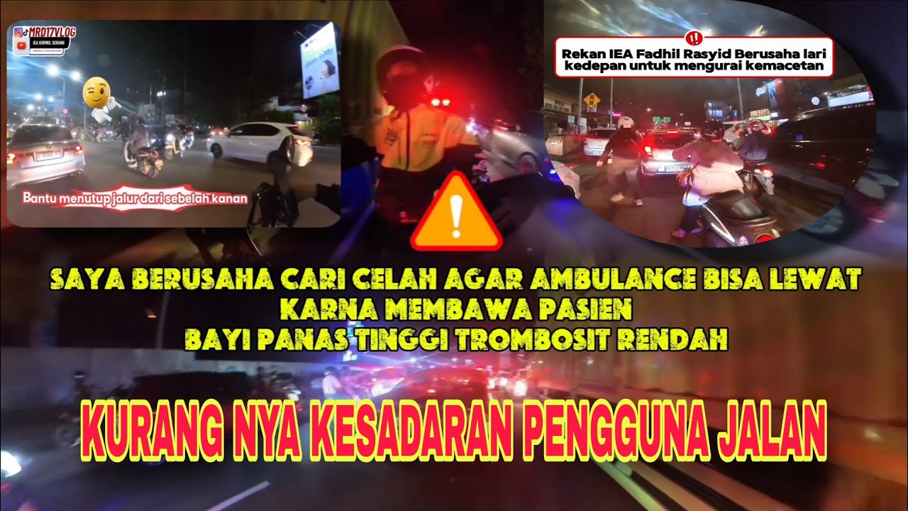 REKAN IEA SAMPAI LARI ATUR LALU LINTAS!!! PARKIR SEMBARANGAN 