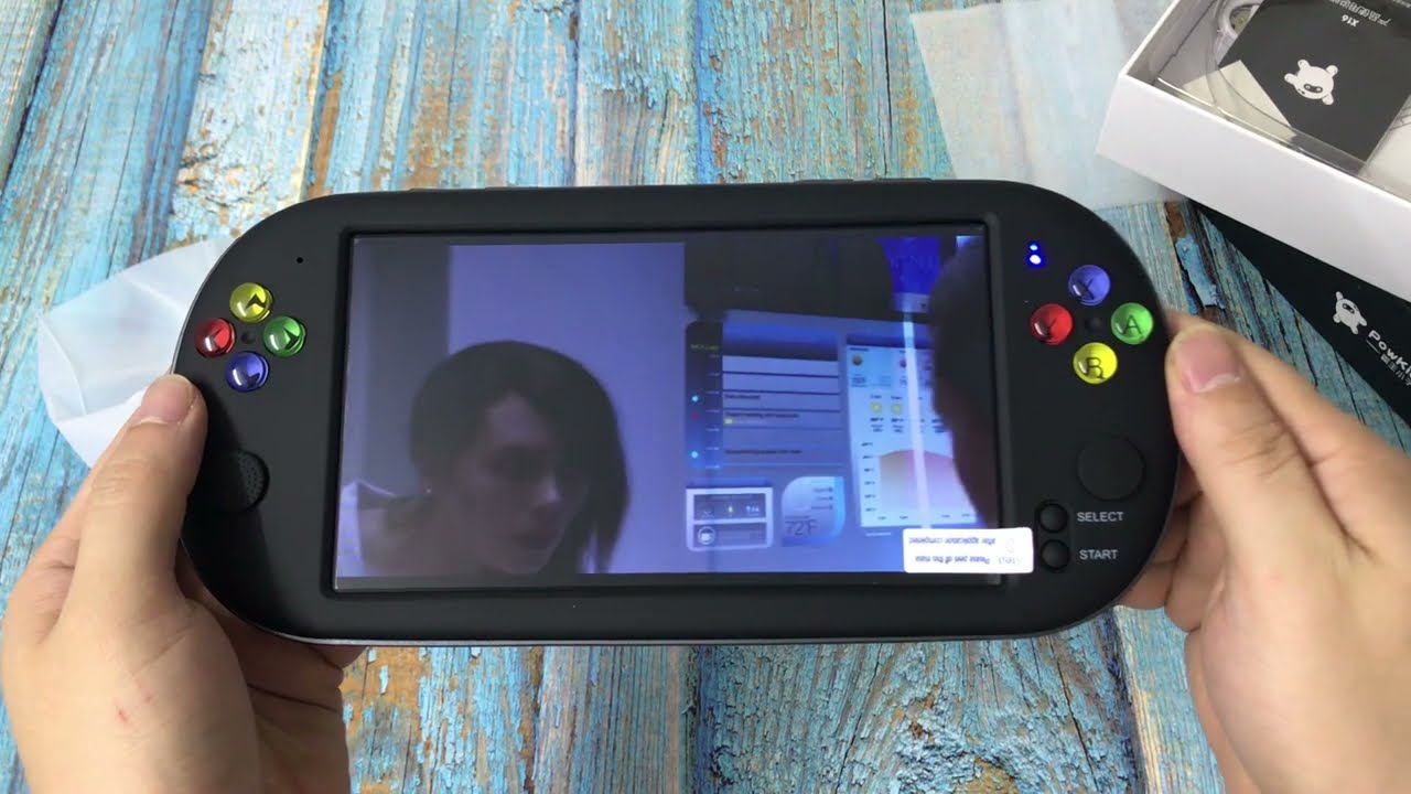 Powkiddy X16 7 inch Screen Handheld Game