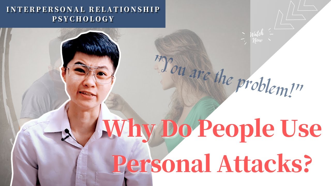 Why Do People Use Personal Attacks and Demoralizing Languages in Their Arguments | 【MACHIEN】