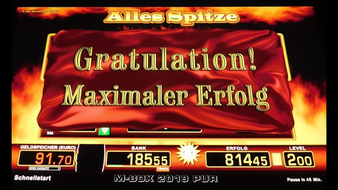 HÖCHSTGEWINN bei ALLES SPITZE! Jackpot auf 2€ Gewonnen! Spielautomat EXPLODIERT! Merkur Magie Tr5