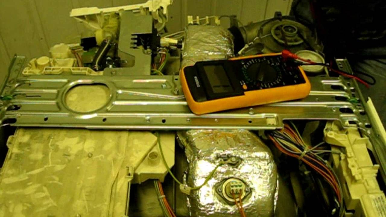 Устройство и ремонт сушки на стиральной машине