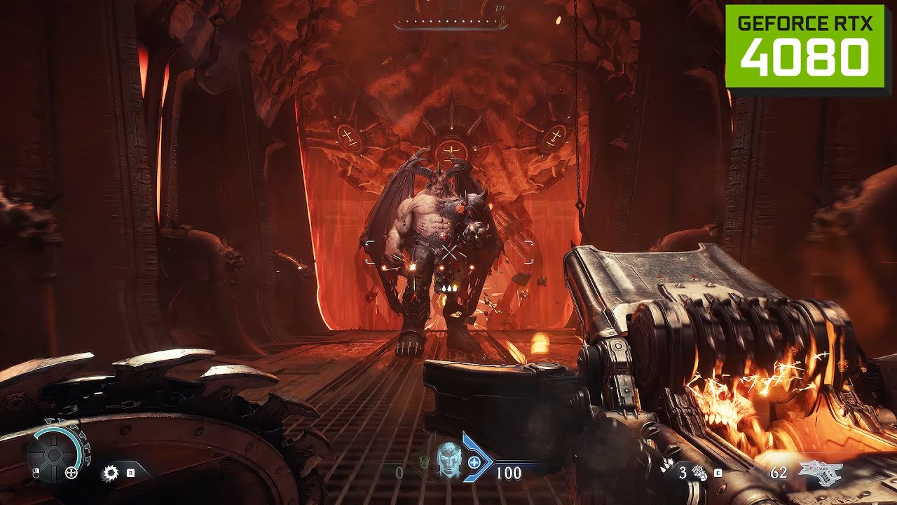 DOOM The Dark Ages - Cyberdemon Mini Boss Gameplay