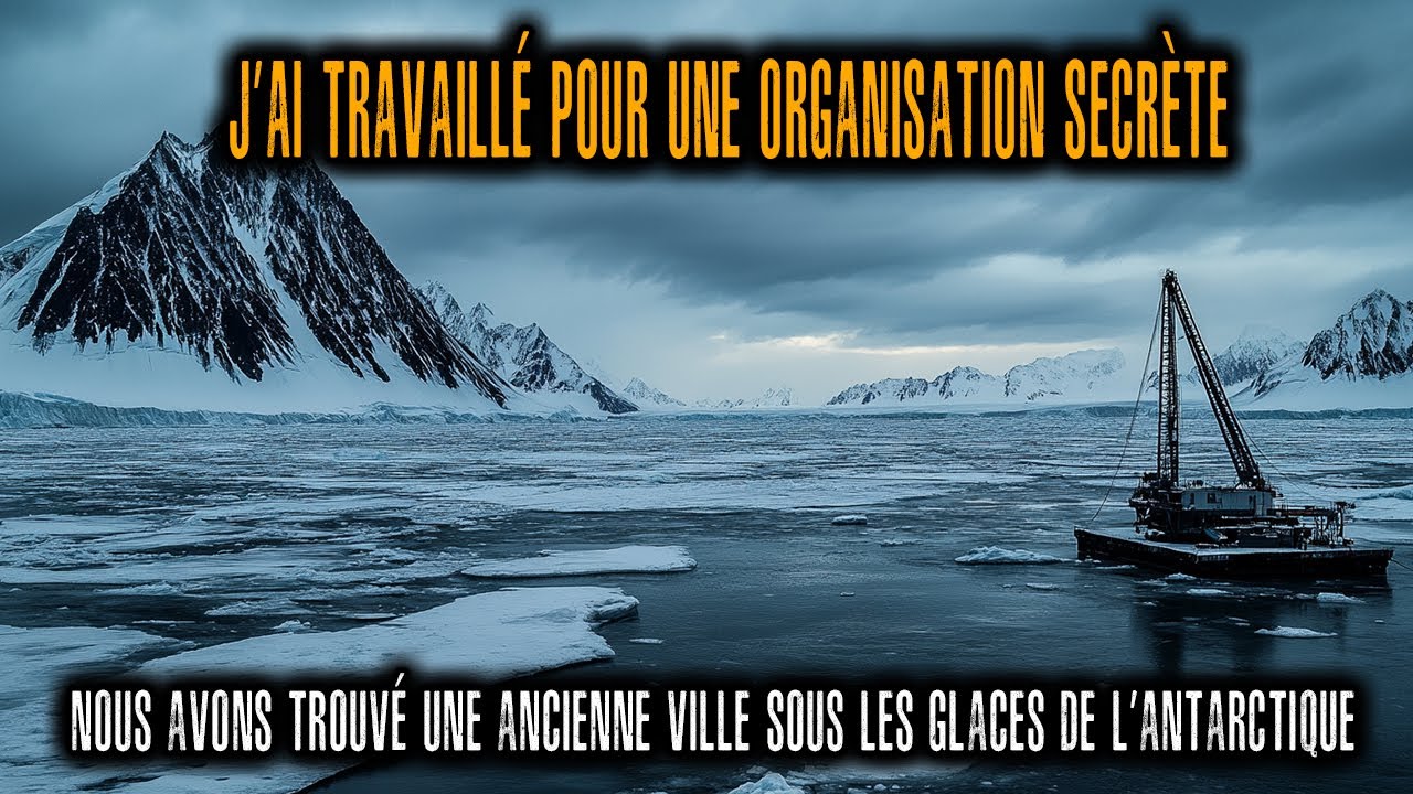 Nous avons découvert une ville antique sous les glaces de l'Antarctique.