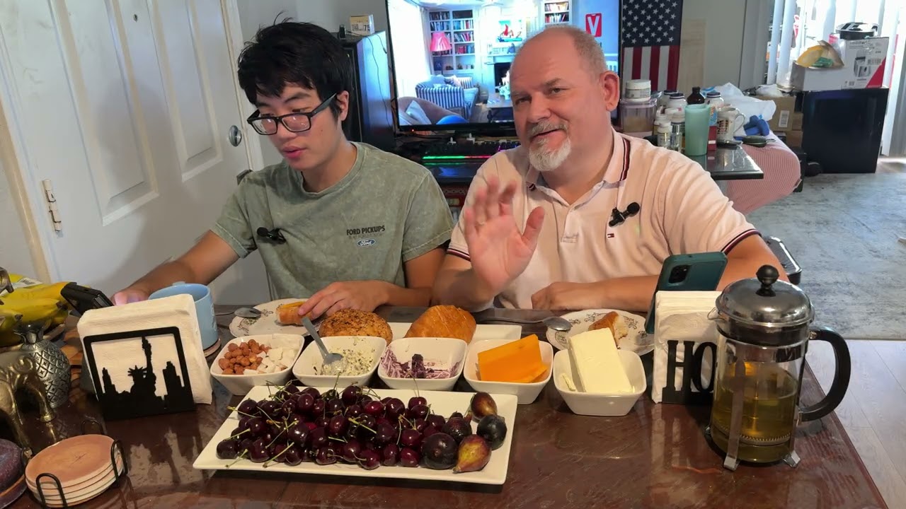 Утро с Алексеем и Олегом — Завтрак в стиле мукбанг ☕🍳