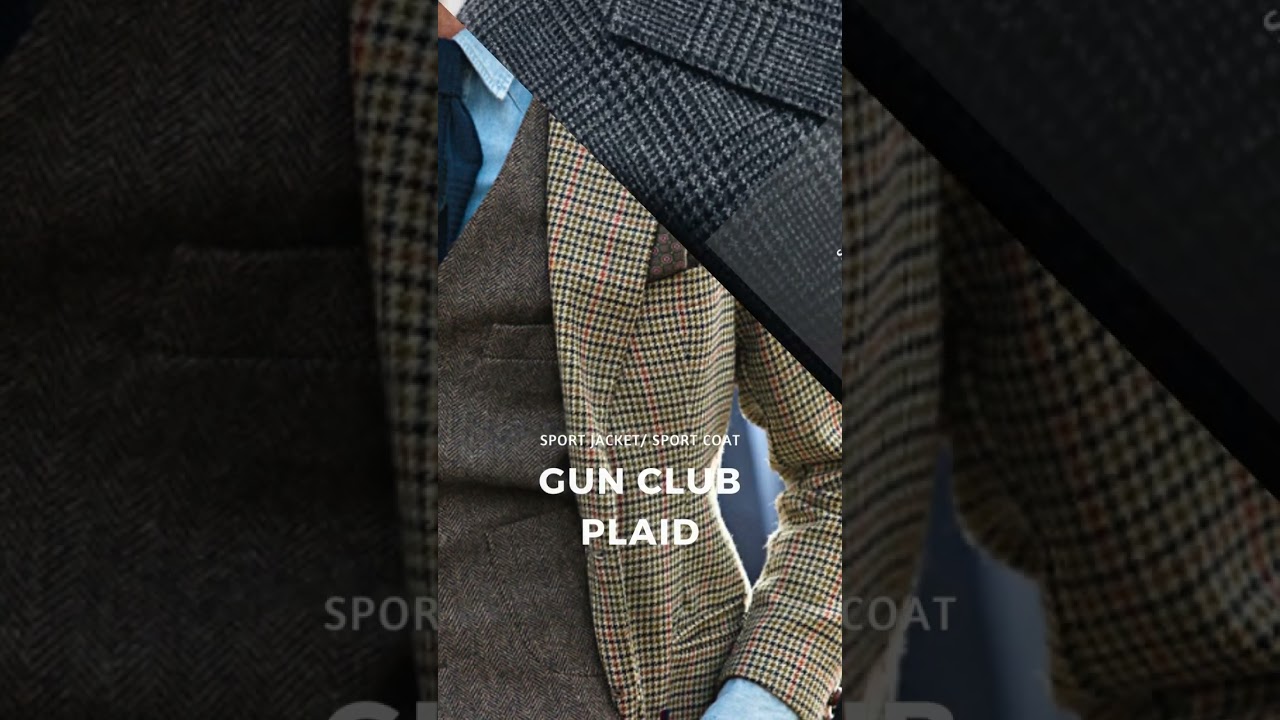 Do you know these sports jackets/ sports coats (classy and elegant) patterns?