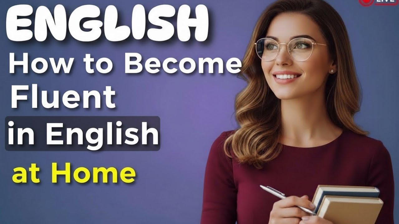How to Become Fluent in English at Home | Speak Confidently Without Classes