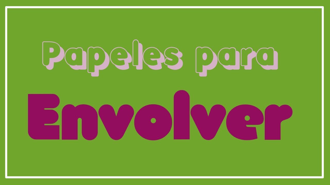 CURSO de ENVOLVER REGALOS DIY: Materiales y papeles para envolver tus regalos