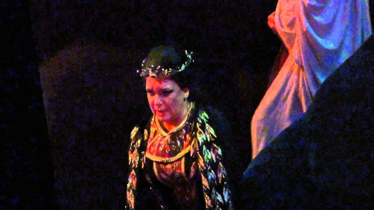 Verdi Aida Judgment scene. Semenchuk Ekaterina as Amneris