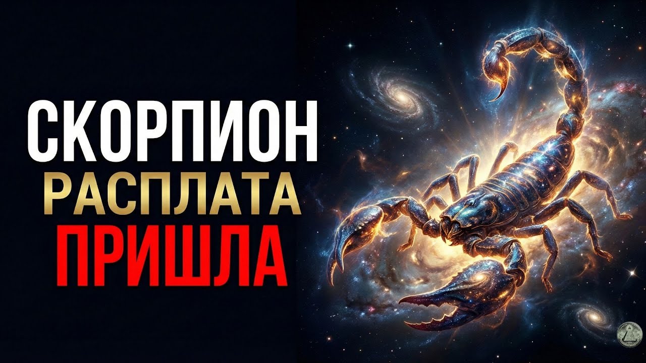 СКОРПИОН: БУМЕРАНГ ПРИЛЕТЕЛ ПО АДРЕСУ! 🦅 Ваш обидчик получит по заслугам прямо на ваших глазах.