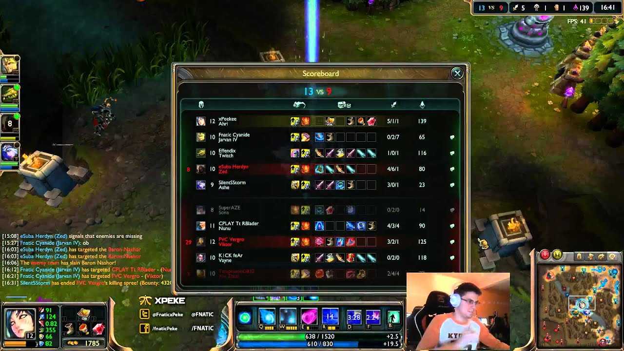 xPeke - Ahri vs Viktor mid «Beast» (Challenger)