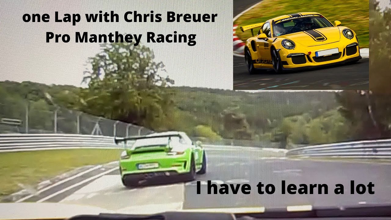 the next lap with Chris Breuer (Pro Manthey R) first behind me, then I let him pass in the carussel