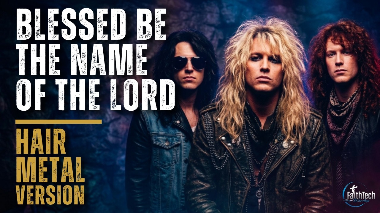 Blessed Be The Name Of The Lord  - Don Moen (Hair Metal Version)