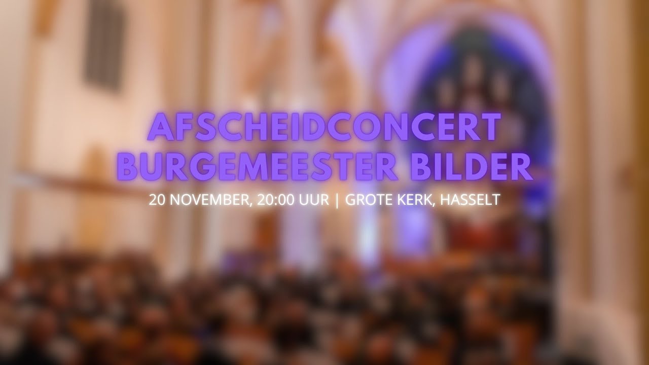 Afscheidsconcert burgemeester Bilder