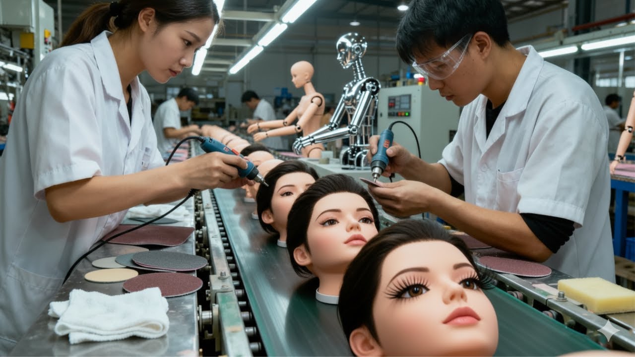 Inside the Chinese Doll Factory &ndash; How Craftsmen Create Ultra-Realistic Companions (Full Process)