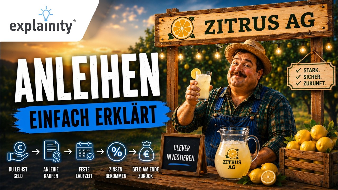 Anleihen einfach erkl&auml;rt (explainity&reg; Erkl&auml;rvideo)