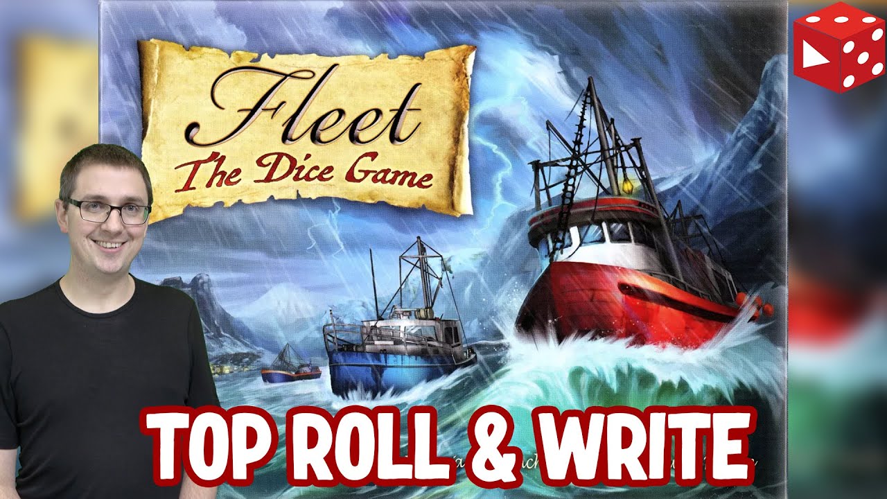 Fleet: The Dice Game - verzahntes, anspruchsvolles Roll & Write Spiel (Skellig Games 2020)