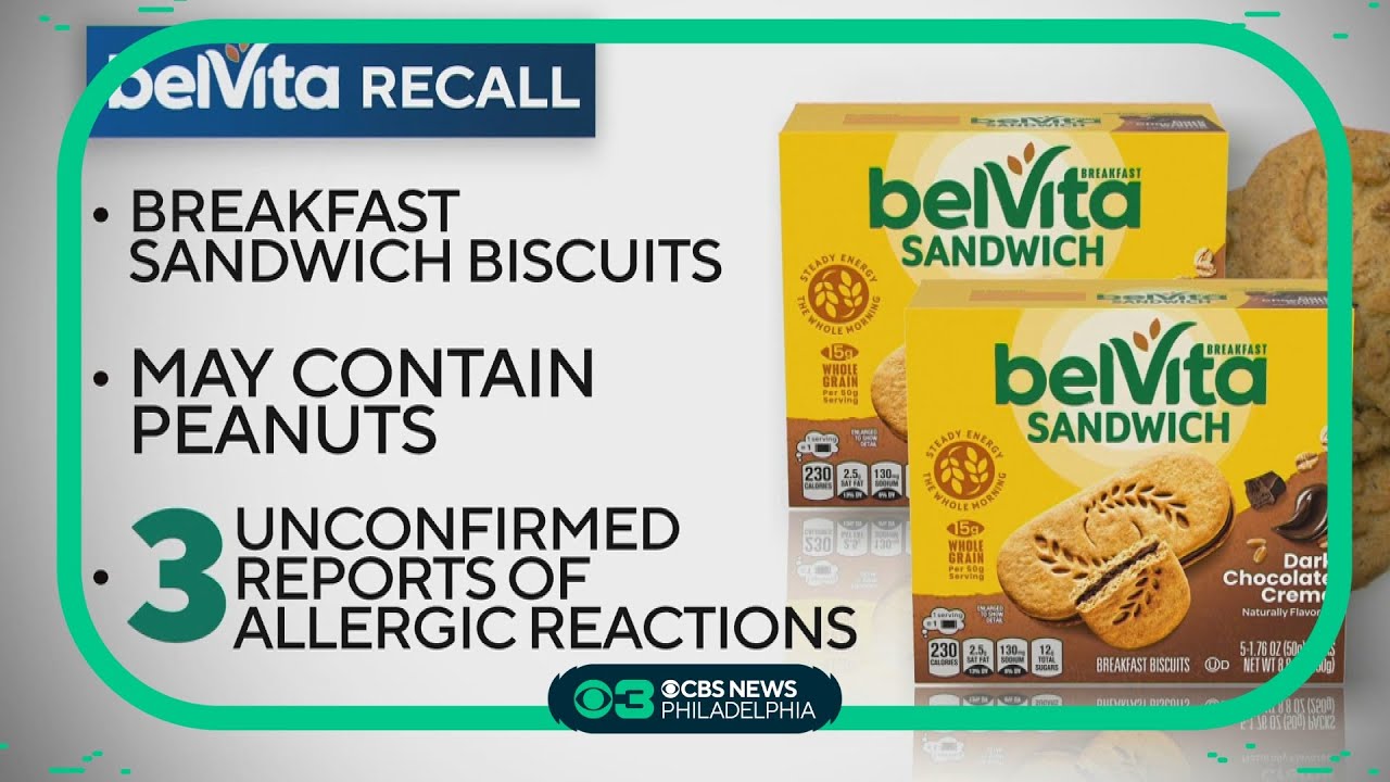BelVita breakfast sandwich recall