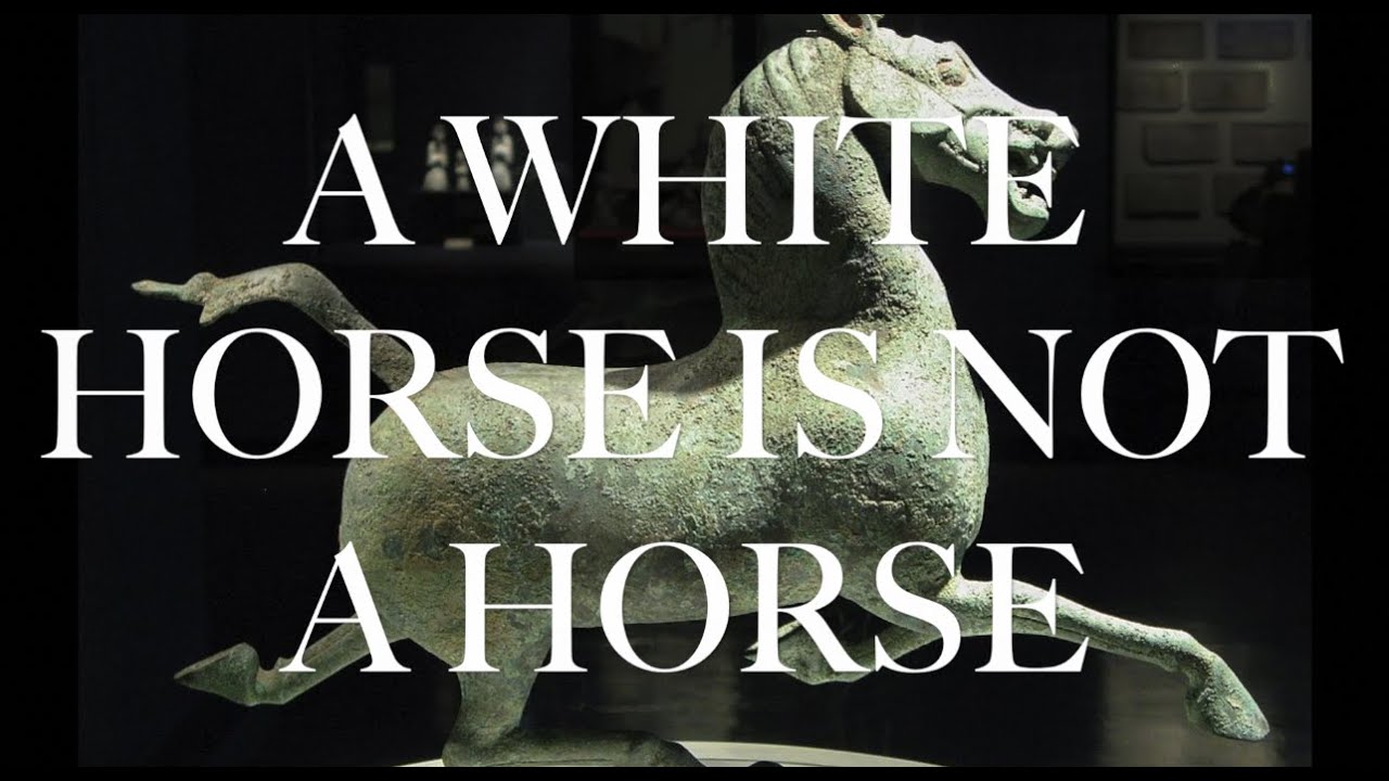 A White Horse Is Not A Horse: Gongsun Long, Words & Logic