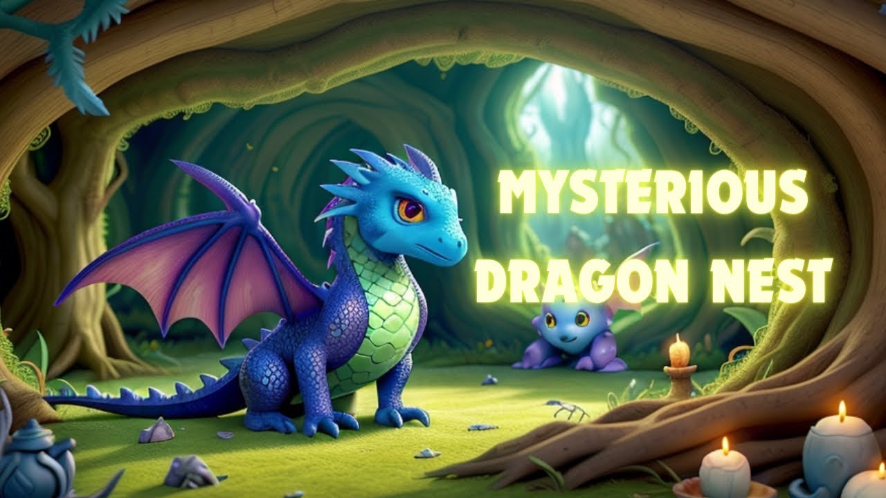 The Enchanted Quest: Elara and the Dragon's Nest - A Magical Kids' Story in Enchantoria