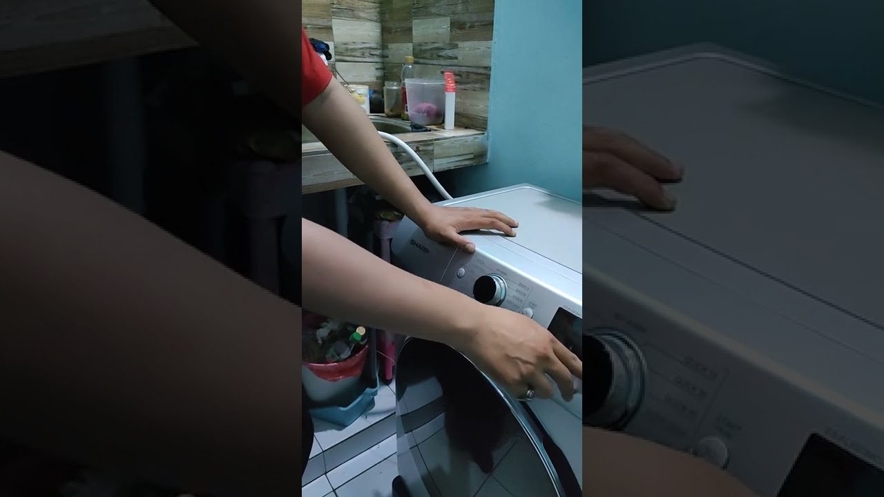 Cara pakai mesin cuci sharp ES - FL1073W