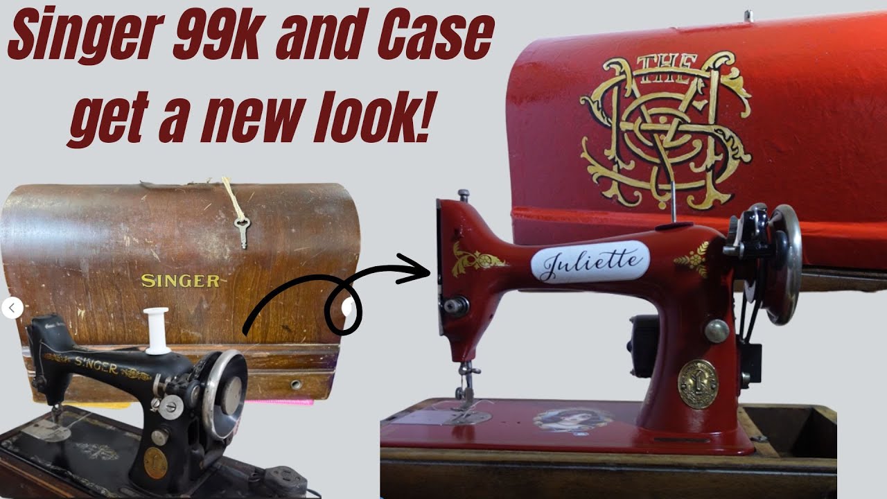 New look for a 1923 Singer 99k and Bentwood Case