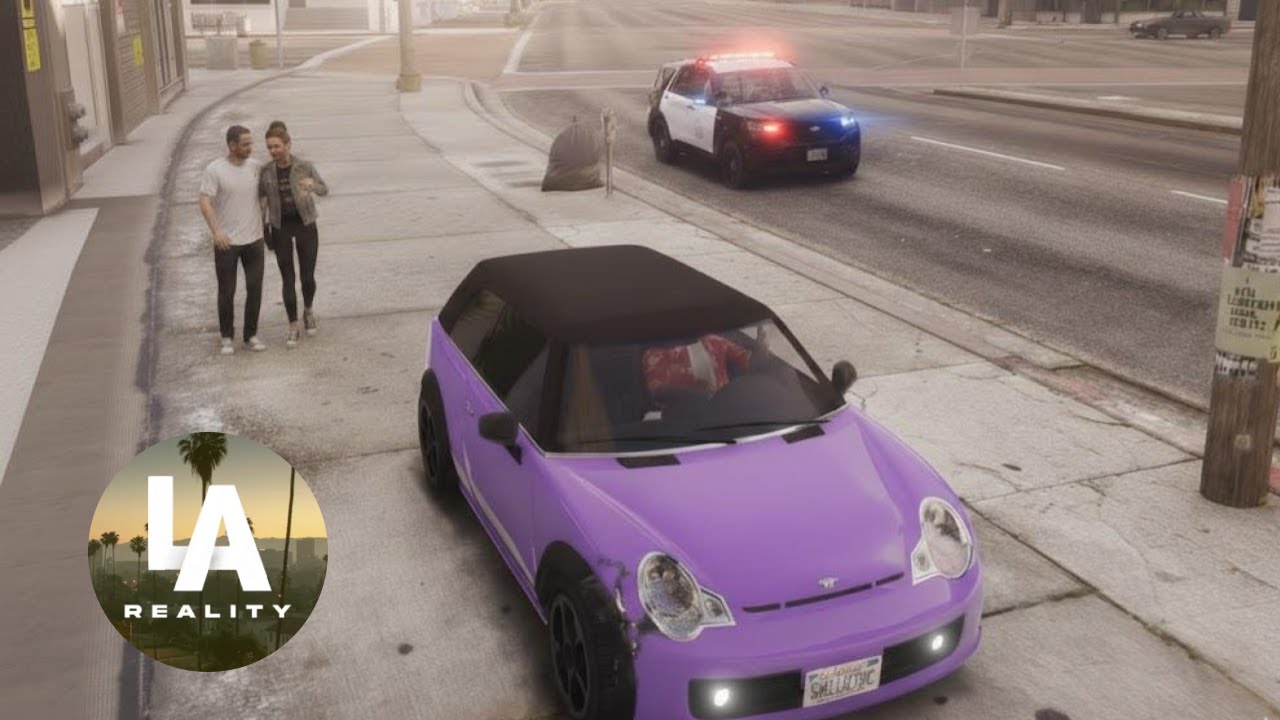 LAPD said I was too dangerous to drive in GTARP | LA Reality RP