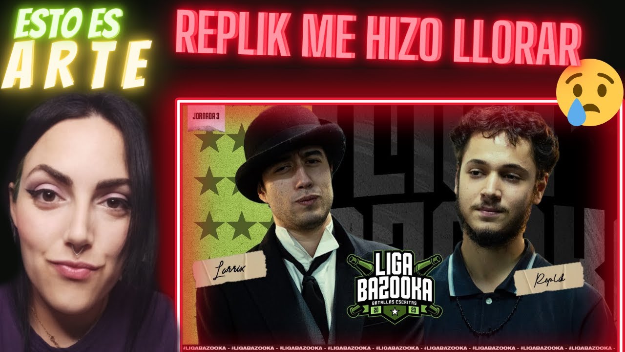 REPLIK ME HACE LLORAR 💖🥺REACCIÓN LARRIX VS REPLIK #ligabazooka  2023💥 Jornada 3