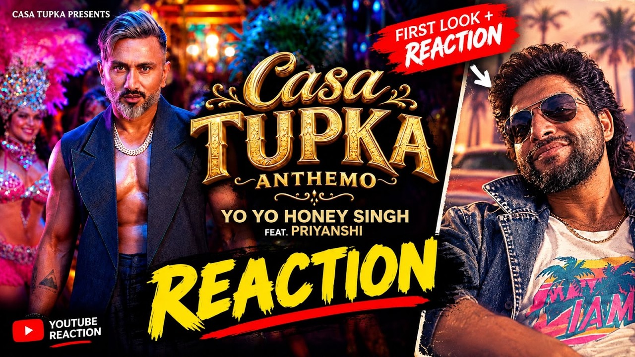 YO YO HONEY SINGH - CASA TUPKA ANTHEMO | Teaser | First Reaction & Review | BANGER | REACTION BY RG