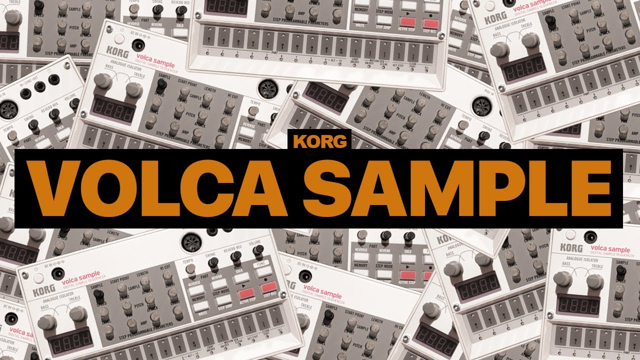 WOW! ANOTHER KORG VOLCA SAMPLE UNBOXING!