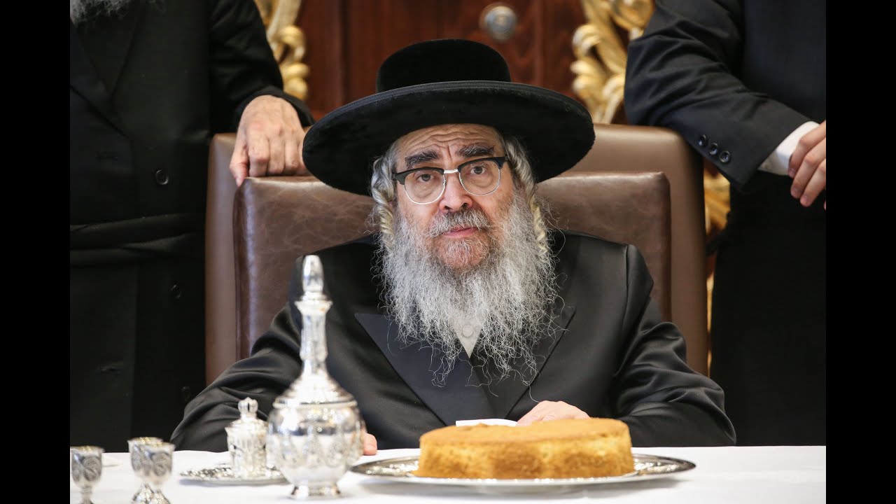האדמו''ר מסאטמר בישראל! לחיים טיש במירון | Satmar Rebbe  in Meron