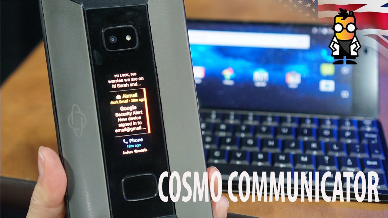 Cosmo Communicator Hands on - The successor of the Gemini PDA