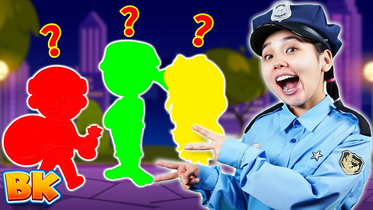 Tickle Police Girl | Job Song & More | BisKids World