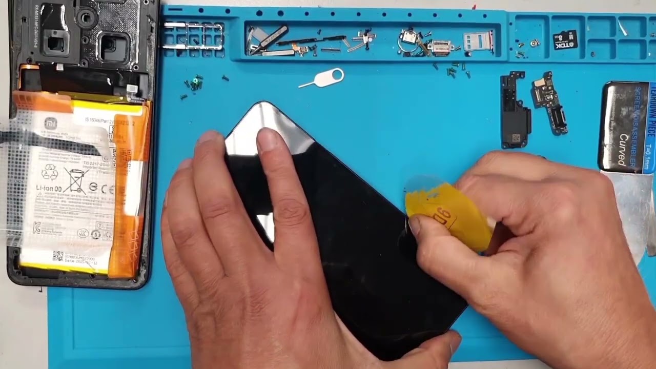 How to change display on Xiaomi Redmi 14C / How to open Redmi 14C / Redmi 14C Disassembly