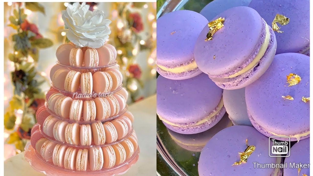 French macarons المكارون  بطريقة جد سهلة وناجحة 💯