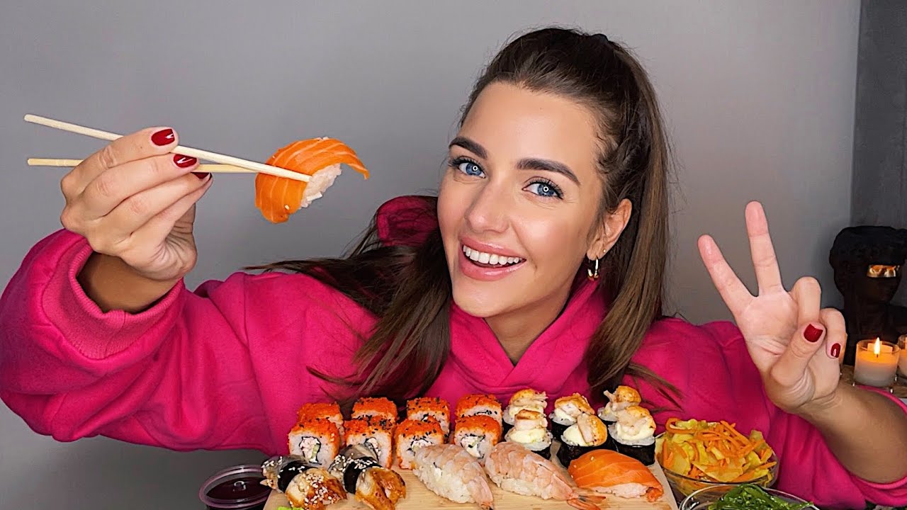ЧТО У МЕНЯ НА ЛИЧНОМ?🥰 РЕТРОГРАДНЫЙ МЕРКУРИЙ 😢 МУКБАНГ суши роллы MUKBANG sushi rolls