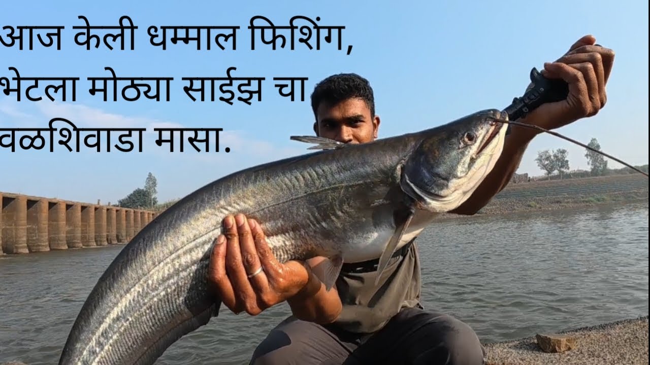 आज केली धम्माल फिशिंग भेटला मोठा मासा. #viral 