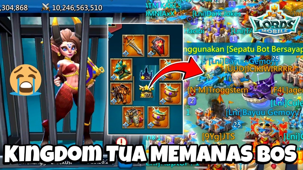 Kapten Rally KD Tua Zeroid !! Tidurlah Jika Ingin Zeroid War Bersama Lni - Lords Mobile